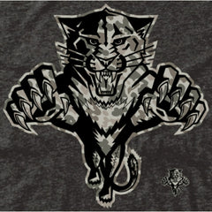 NHL This item will ship within 2 business days. Men's Florida Panthers Black Rink Warrior Tri-Blend T-Shirt