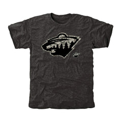 NHL This item will ship within 2 business days. Men's Minnesota Wild Black Rink Warrior Tri-Blend T-Shirt