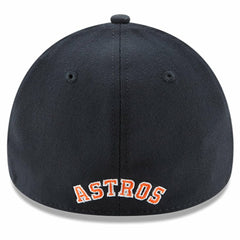 MLB Houston Astros New Era Button Team Classic 39THIRTY Flex Hat