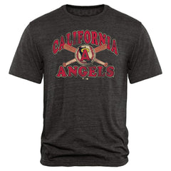 MLB Los Angeles Angels Cooperstown Bats Tri-Blend T-Shirt