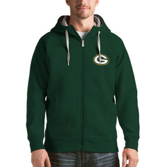 Antigua Victory Full-Zip Hoodie - Green Bay Packers