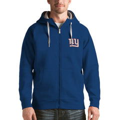Antigua Victory Full-Zip Hoodie - New York Giants