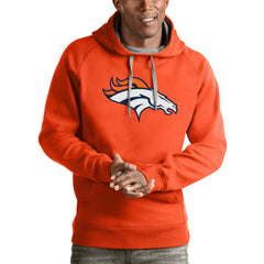 Antigua Victory Pullover Hoodie - Denver Broncos