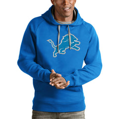 Antigua Victory Pullover Hoodie - Detroit Lions