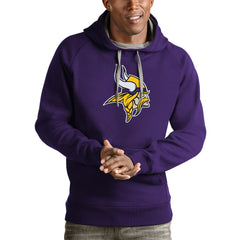 Antigua Victory Pullover Hoodie - Minnesota Vikings