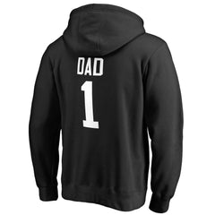 NBA Brooklyn Nets #1 Dad Pullover Hoodie
