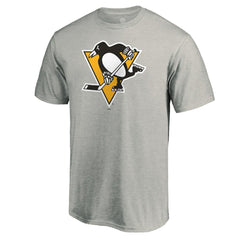 NHL Ash Pittsburgh Penguins Team Primary Logo 2 T-Shirt