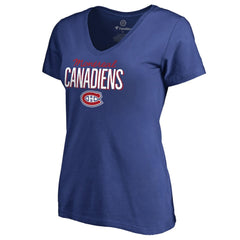 NHL Royal Montreal Canadiens Women's Nostalgia T-Shirt