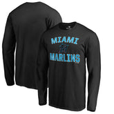 MLB Miami Marlins Victory Arch Long Sleeve T-Shirt