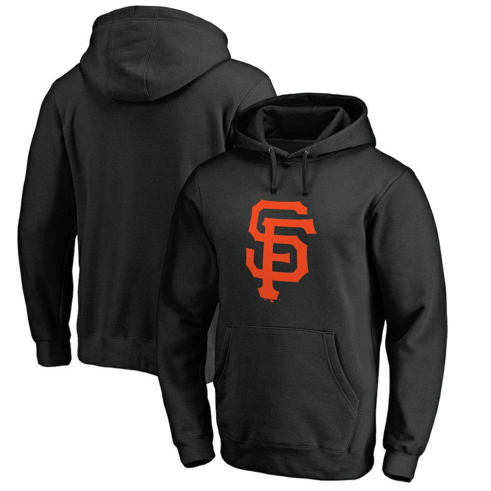 MLB San Francisco Giants Official Logo Fitted Pullover Hoodie