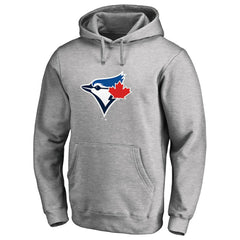 MLB Toronto Blue Jays Official Logo Fitted Pullover Hoodie