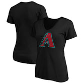 MLB Arizona Diamondbacks Women's Secondary Color Primary Logo T-Shirt
