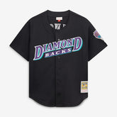 MLB Randy Johnson Arizona Diamondbacks Mitchell & Ness Cooperstown Collection Mesh Batting Practice Button-Up Jersey