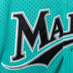 MLB Andre Dawson Florida Marlins Mitchell & Ness Cooperstown Collection Mesh Batting Practice Button-Up Jersey
