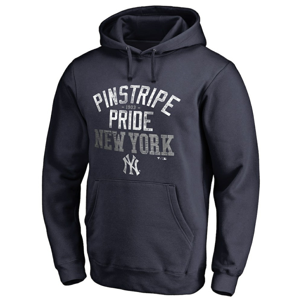 MLB New York Yankees Hometown Collection Pinstripe Pride Pullover Hoodie