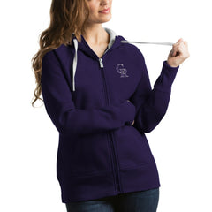MLB Colorado Rockies Antigua Women's Victory Full-Zip Hoodie