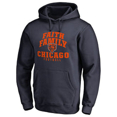 Faith Family Pullover Hoodie - Chicago Bears