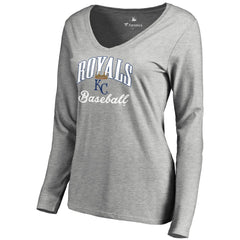 MLB Kansas City Royals Women's Victory Script Long Sleeve T-Shirt
