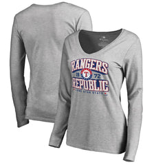 MLB Texas Rangers Women's Rangers Republic Hometown Long Sleeve T-Shirt