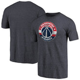 NBA Washington Wizards Distressed Team Logo Tri-Blend T-Shirt