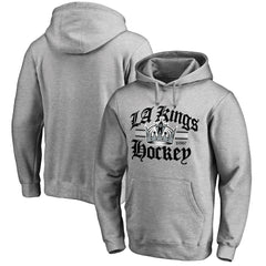 NHL Ash Los Angeles Kings Hometown Collection The Crown Pullover Hoodie
