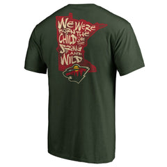 NHL Green Minnesota Wild Hometown Collection State Chant T-Shirt