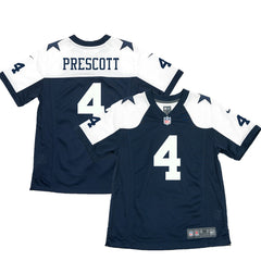 Dak Prescott Youth Throwback Game Jersey - Dallas Cowboys