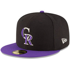 MLB Colorado Rockies New Era Authentic Collection ON Field 59FIFTY Structured Hat