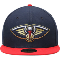 NBA New Orleans Pelicans Team Color 2Tone 59FIFTY Fitted Hat