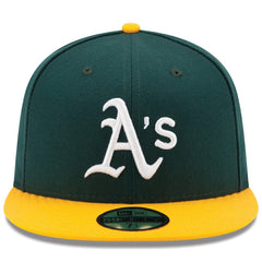 MLB Athletics New Era Home Authentic Collection On-Field 59FIFTY Fitted Hat
