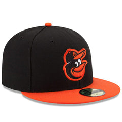 MLB Baltimore Orioles New Era Road Authentic Collection On-Field 59FIFTY Fitted Hat