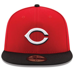 MLB Cincinnati Reds New Era Road Authentic Collection On-Field 59FIFTY Fitted Hat