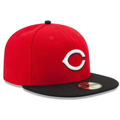 MLB Cincinnati Reds New Era Road Authentic Collection On-Field 59FIFTY Fitted Hat