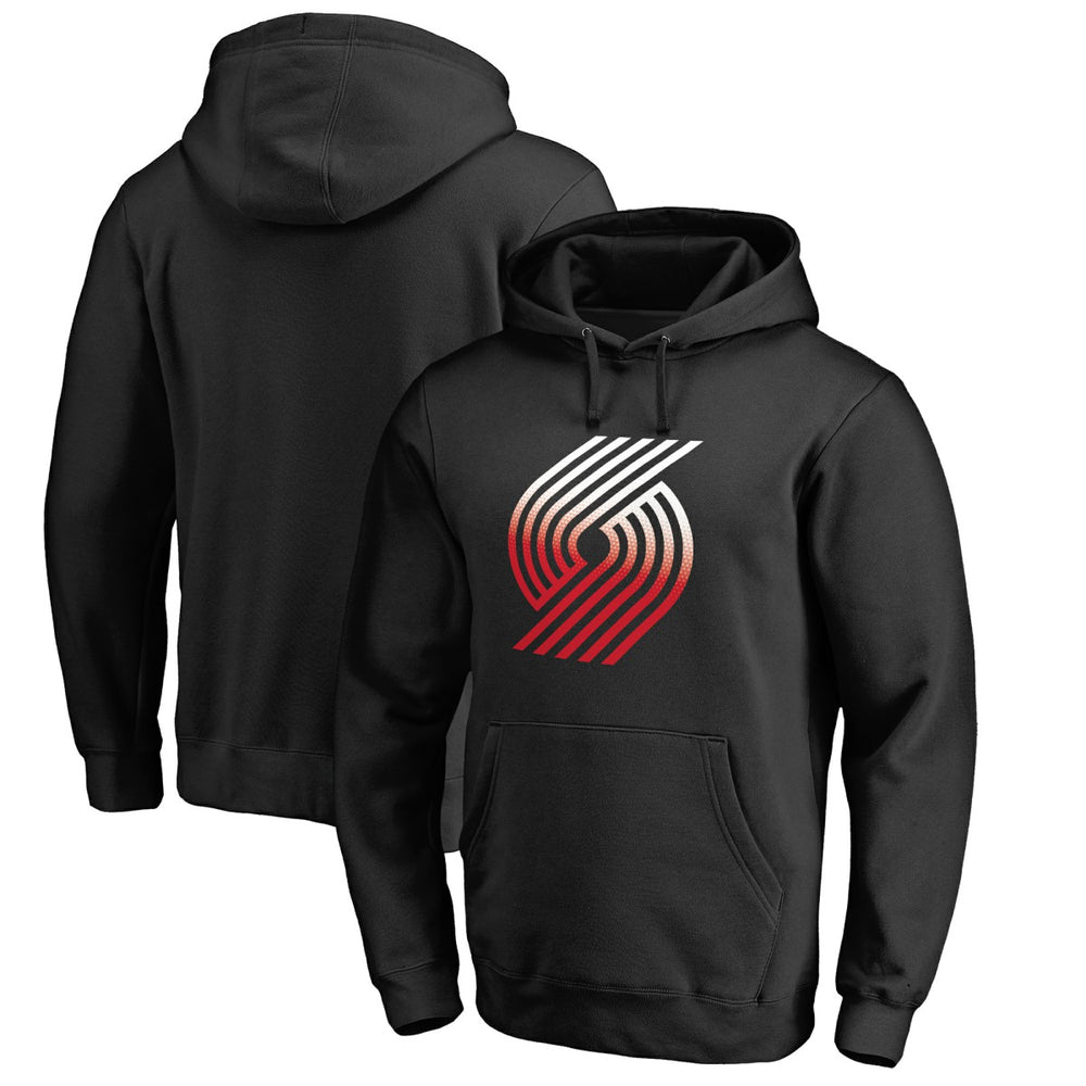 NBA Portland Trail Blazers Gradient Logo Pullover Hoodie