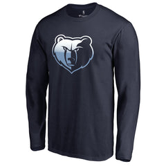 NBA Memphis Grizzlies Gradient Logo Long Sleeve T-Shirt