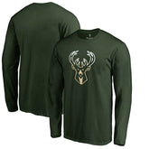 NBA Milwaukee Bucks Gradient Logo Long Sleeve T-Shirt
