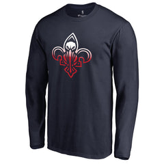 NBA New Orleans Pelicans Gradient Logo Long Sleeve T-Shirt