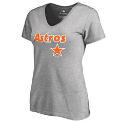 MLB Houston Astros Women's Core Wahconah V-Neck T-Shirt