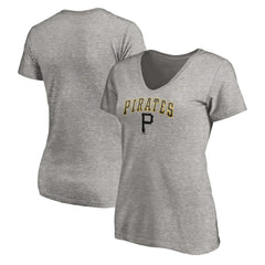 MLB Pittsburgh Pirates Women's Core Wahconah V-Neck T-Shirt