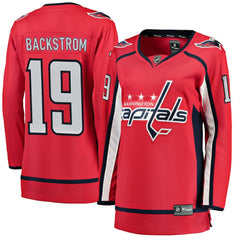NHL Red Nicklas Backstrom Washington Capitals Fanatics Women's Home Breakaway Jersey