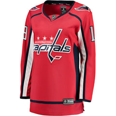 NHL Red Nicklas Backstrom Washington Capitals Fanatics Women's Home Breakaway Jersey
