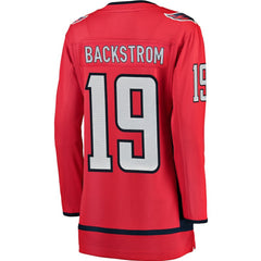 NHL Red Nicklas Backstrom Washington Capitals Fanatics Women's Home Breakaway Jersey