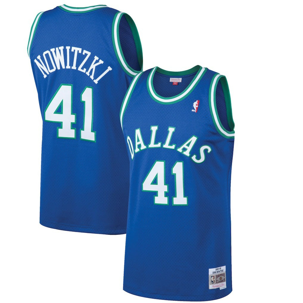 NBA Dirk Nowitzki Dallas Mavericks 1998/99 Hardwood Classics Swingman Jersey sale