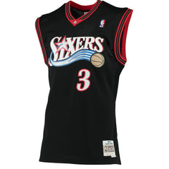 NBA Allen Iverson Philadelphia 76ers 2000/01 Hardwood Classics Swingman Jersey sale