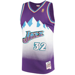 NBA Karl Malone Utah Jazz 1996/97 Hardwood Classics Swingman Jersey