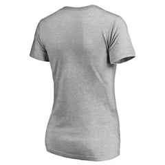 NHL Ash Chicago Blackhawks Women's Primary Logo T-Shirt