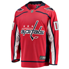 NHL Red Washington Capitals Fanatics Home Breakaway Custom Jersey