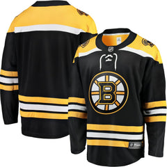 NHL Black Boston Bruins Fanatics Breakaway Home Jersey