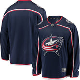 NHL Navy Columbus Blue Jackets Fanatics Breakaway Home Jersey