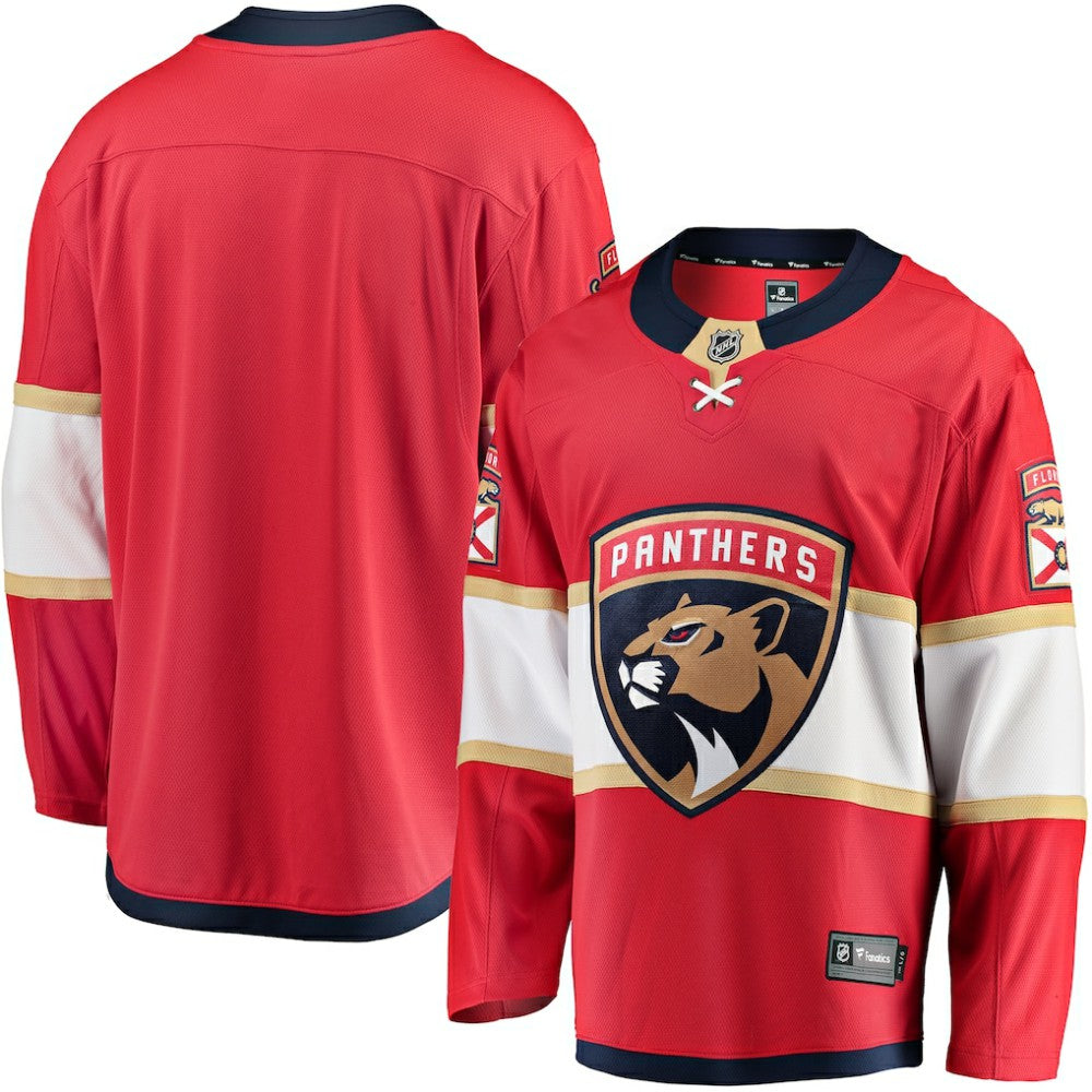 NHL Red Florida Panthers Fanatics Breakaway Home Jersey